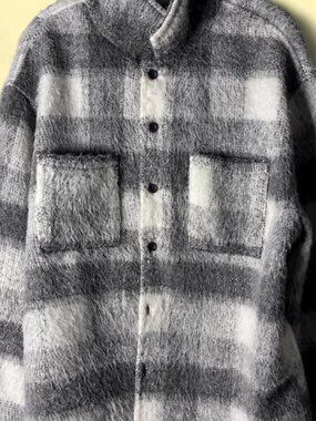 Men's Grey and Flannel Coat
